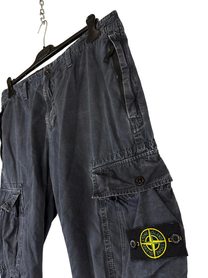 Pantaloni cargo blu navy Stone Island - Taglia W34