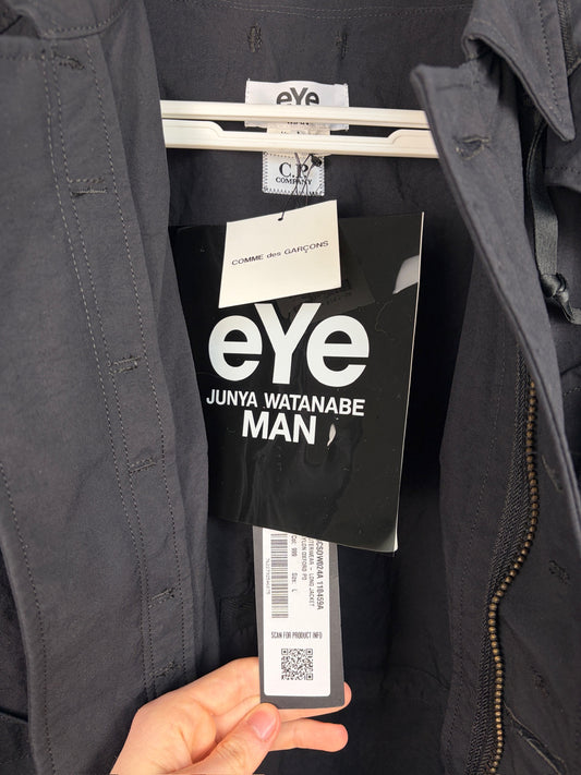 Giacca Goggle nera Junya Watanabe x C.P. Company (nuova con cartellino) - Taglia L