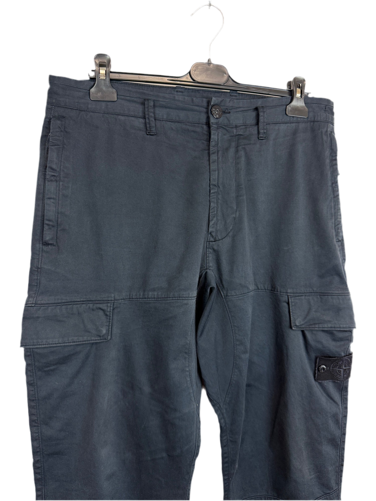 Pantaloni cargo ghost blu navy Stone Island - Taglia W33