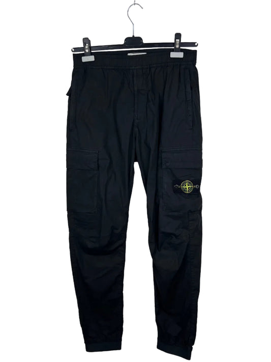 Pantaloni cargo neri Stone Island - Taglia W30