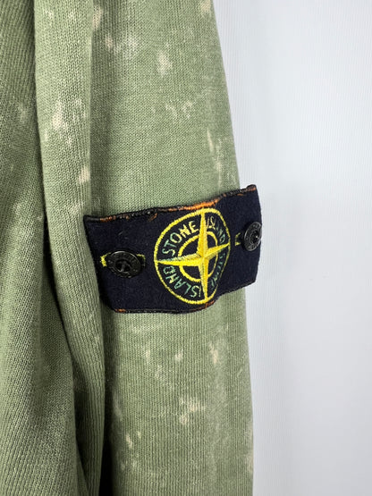 Maglioncino verde tie dye Stone Island - Taglia XL