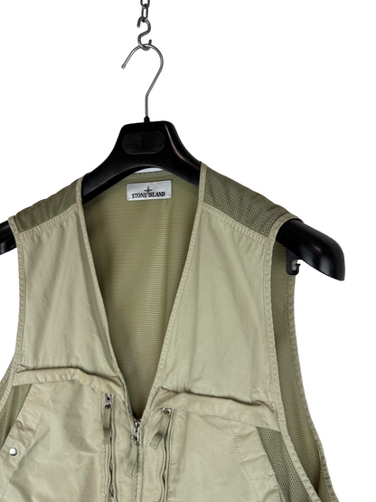 Giacca smanicato David Light-TC Poly Net Stone Island - Taglia M