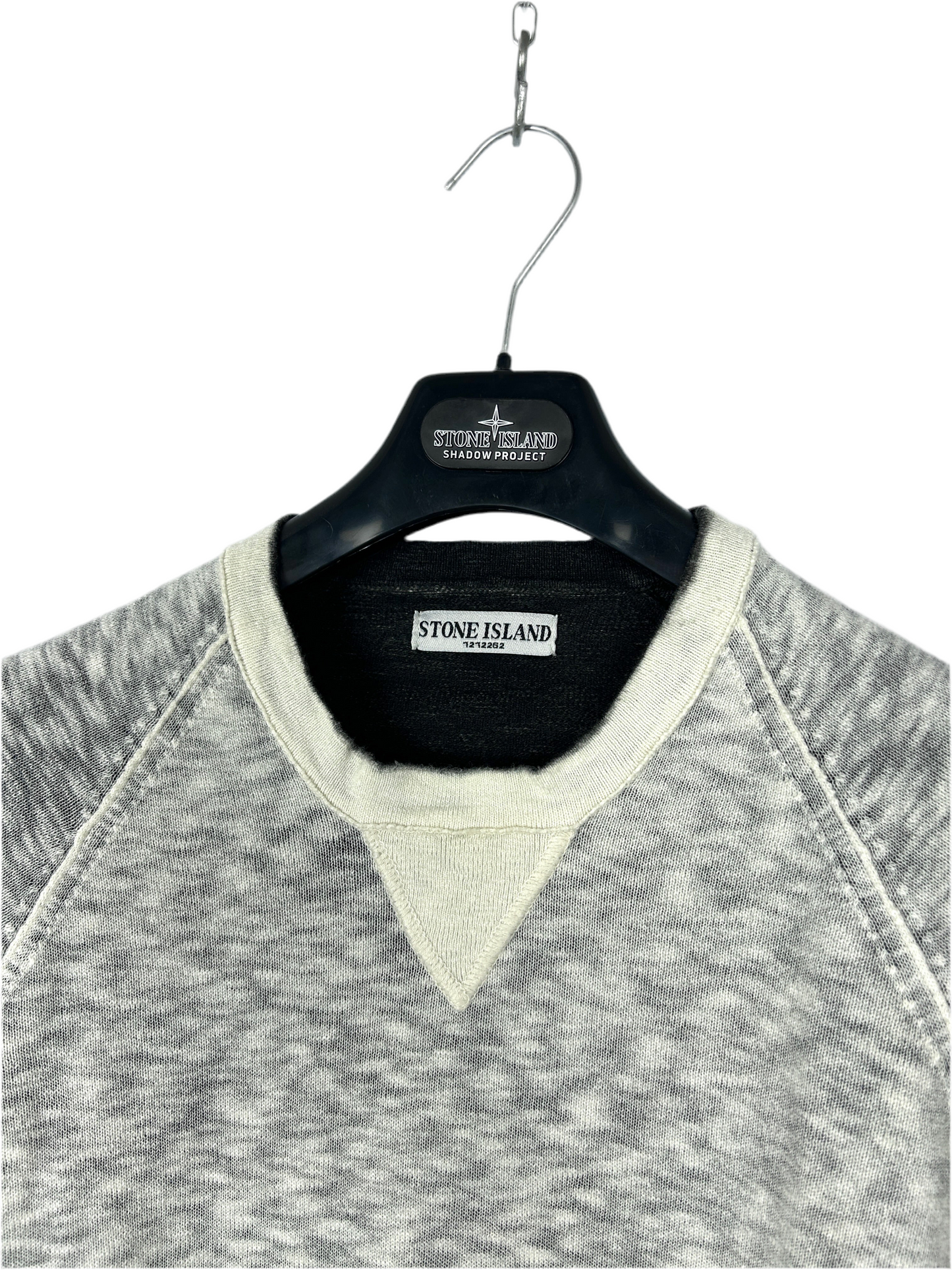 Maglione grigio Special Process reverse dye Stone Island - Taglia XL