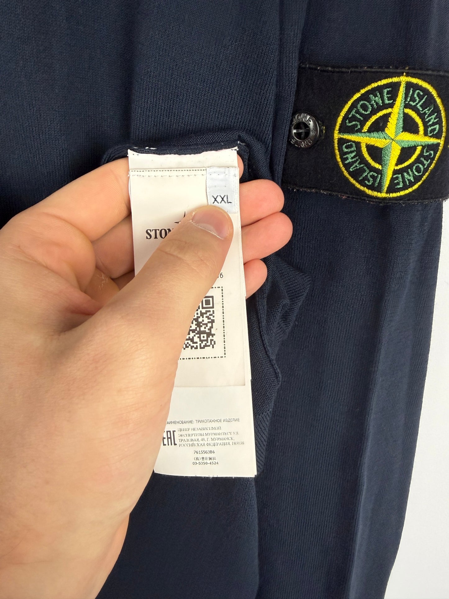 Maglione blu navy Stone Island - Taglia XXL