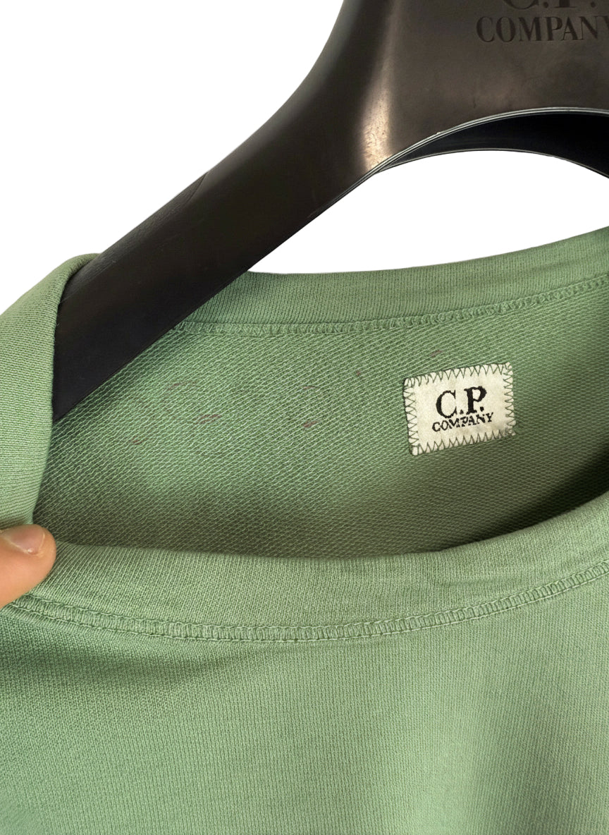 Felpa verde C.P. Company (nuova con cartellino) - Taglia L