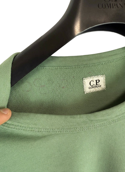 Felpa verde C.P. Company (nuova con cartellino) - Taglia L