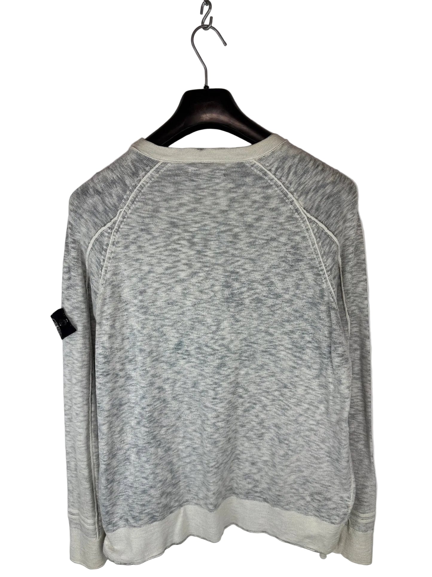 Maglione grigio Special Process reverse dye Stone Island - Taglia XL