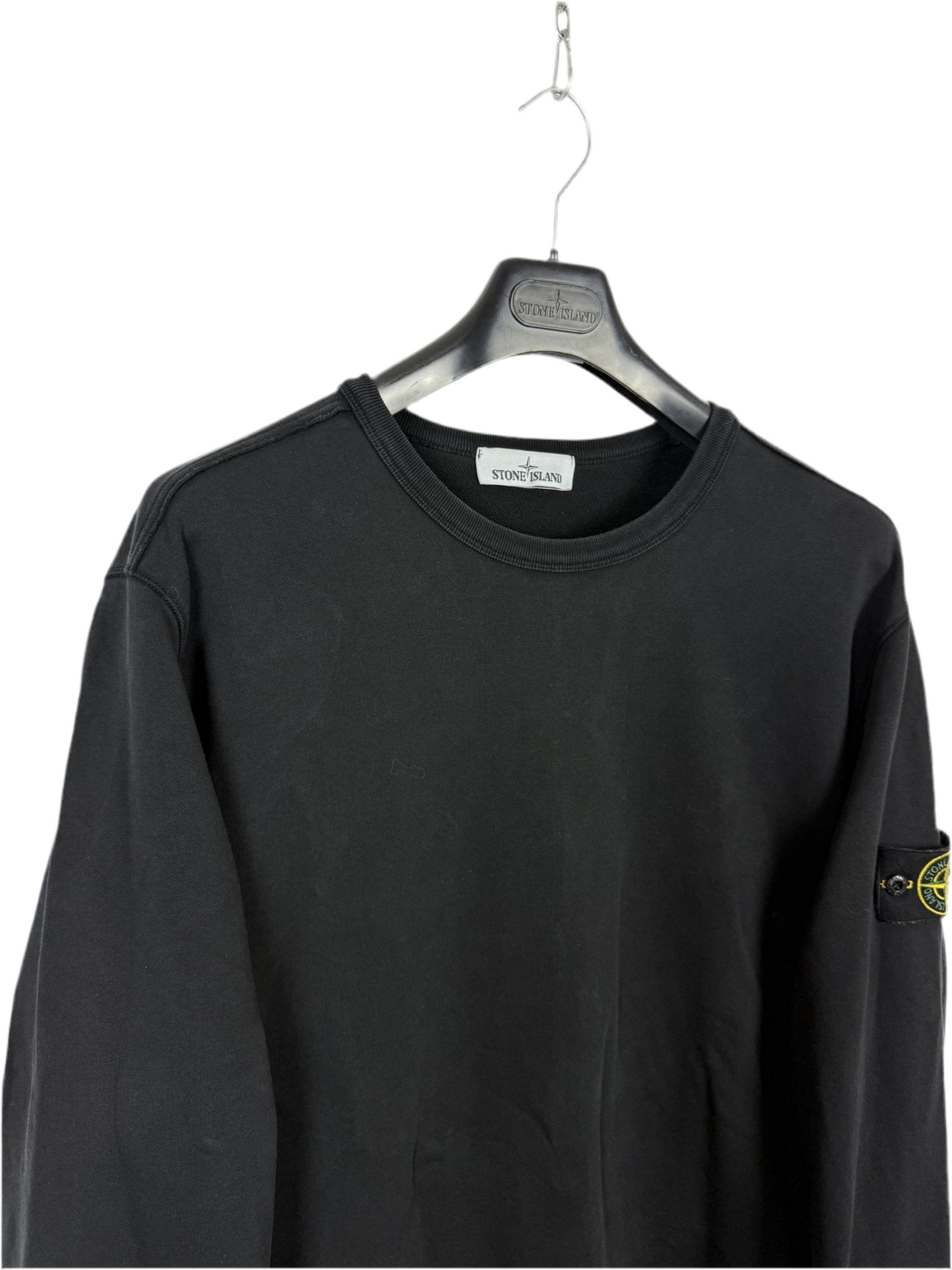 Felpa nera Stone Island - Taglia XXXL