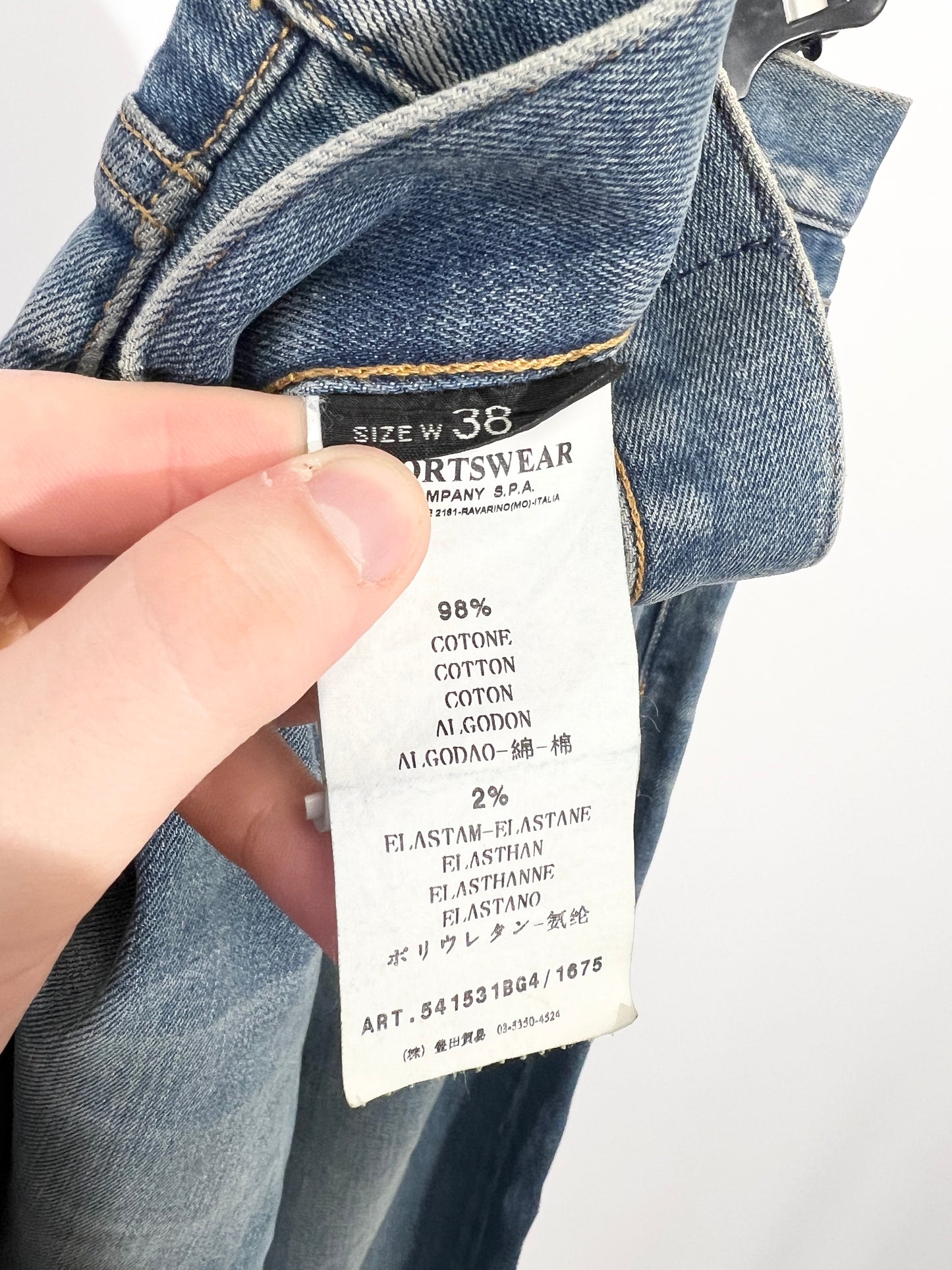 Jeans vintage blu Stone Island - Taglia 54,5
