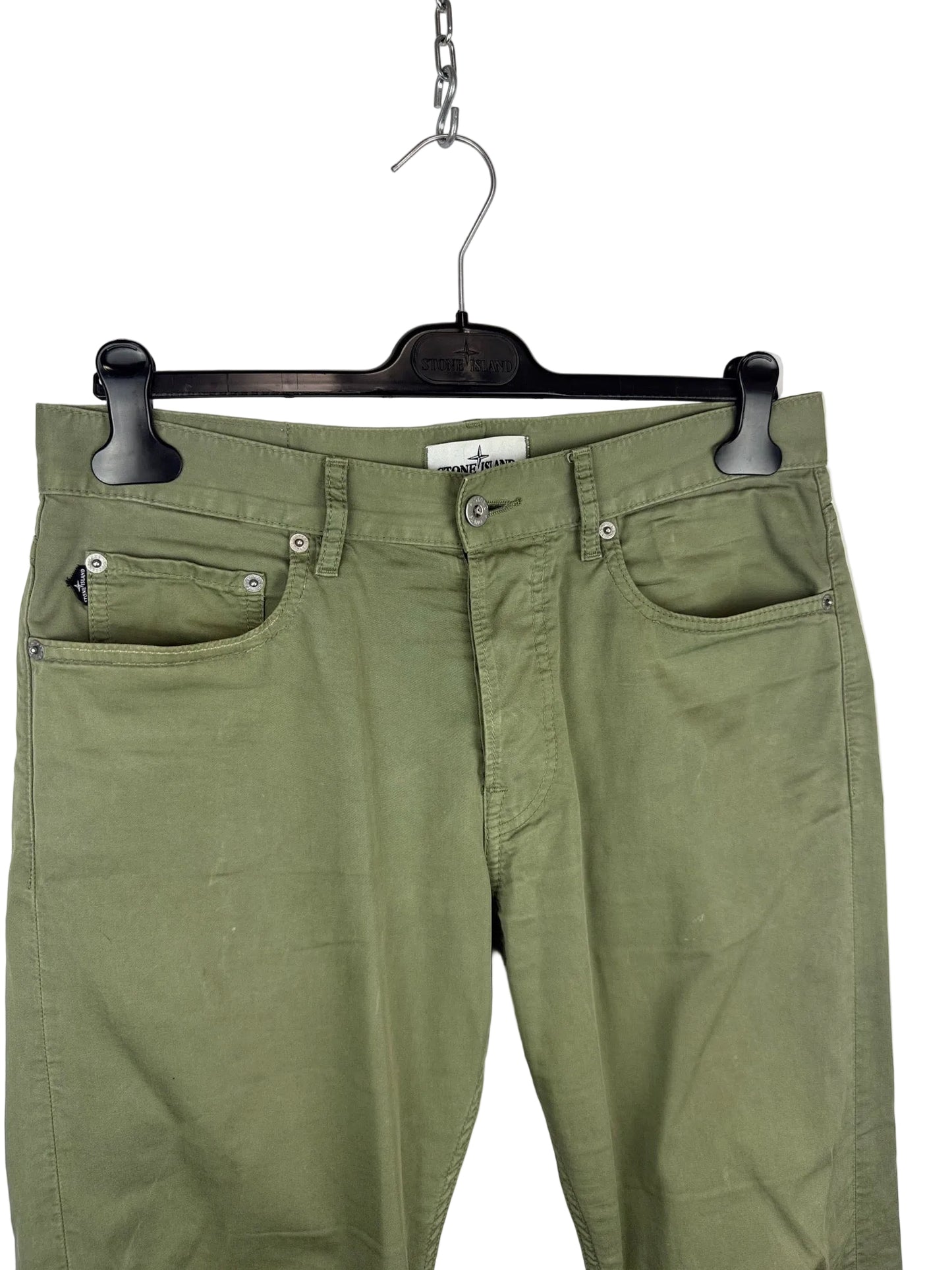Jeans verdi Stone Island - Taglia W30