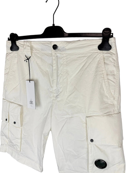 Pantaloncini cargo bianchi C.P. Company (nuovi con cartellino) - Taglia W31