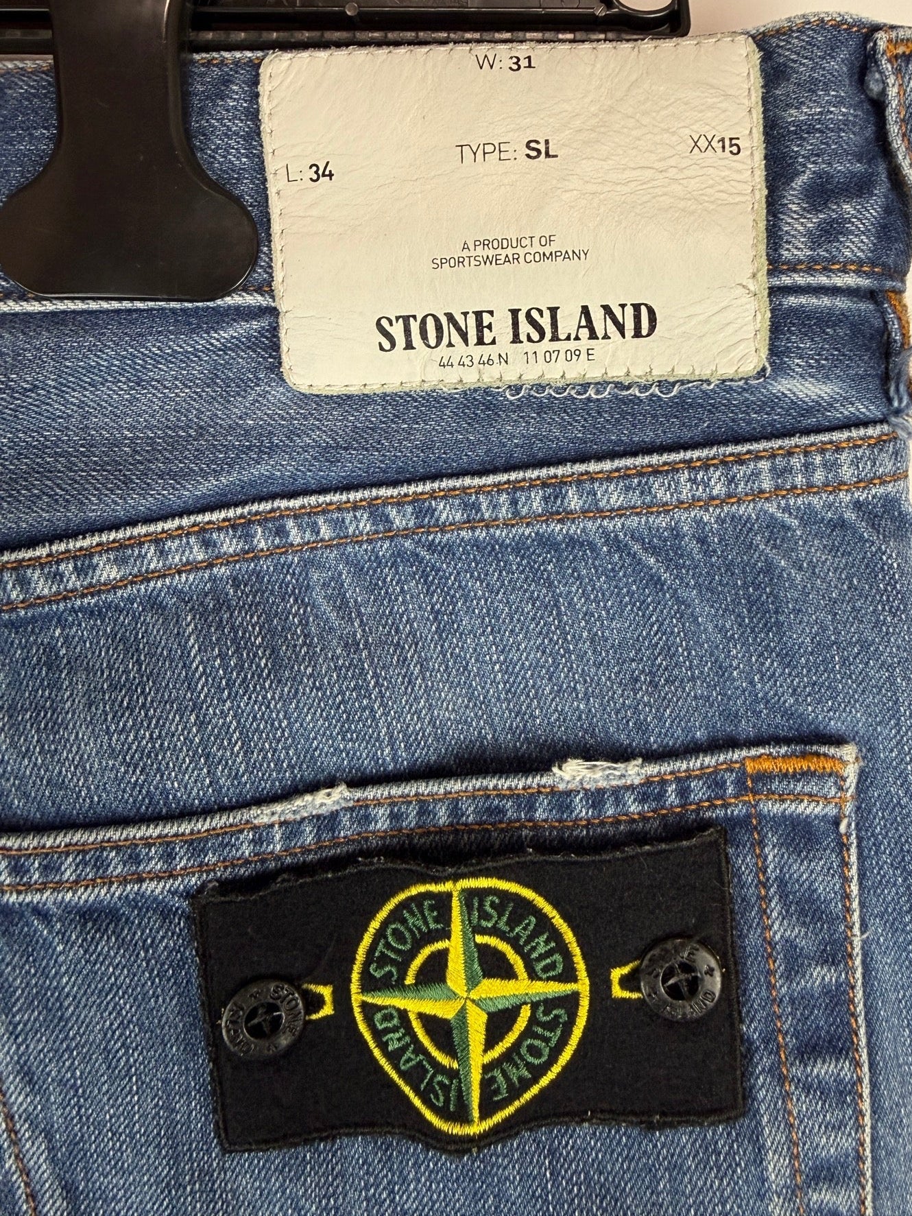 Jeans blu Stone Island - Taglia W31