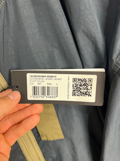 Giacca Flatt Nylon blu navy C.P. Company (nuova con cartellino) - Taglia L