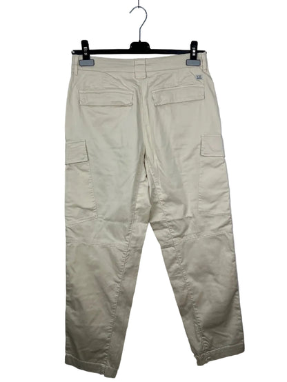 Pantaloni cargo bianco-panna C.P. Company (nuovi con cartellino) - Taglia W29