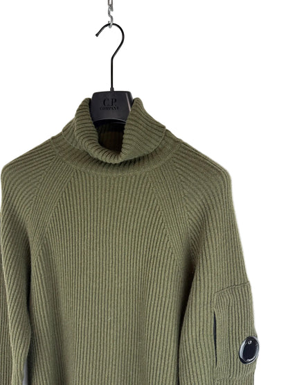 Maglione dolcevita verde C.P. Company - Taglia S