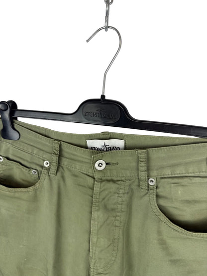 Jeans verdi Stone Island - Taglia W30