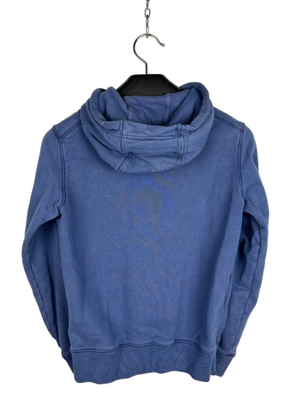 Felpa blu con zip e cappuccio Stone Island - Taglia Junior (6 anni)