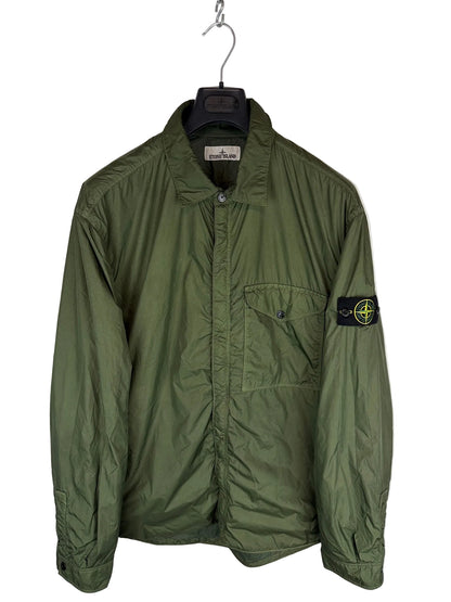 Giacca verde Garment Dyed Crinkle Reps R-NY with Primaloft-TC Stone Island - Taglia XXL