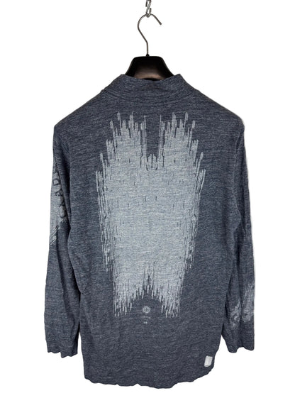 Felpa blu Stone Island Shadow Project - Taglia L