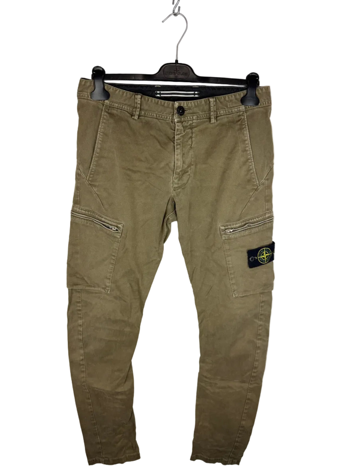 Pantaloni cargo beige skinny fit Stone Island - Taglia W32 - foto 1