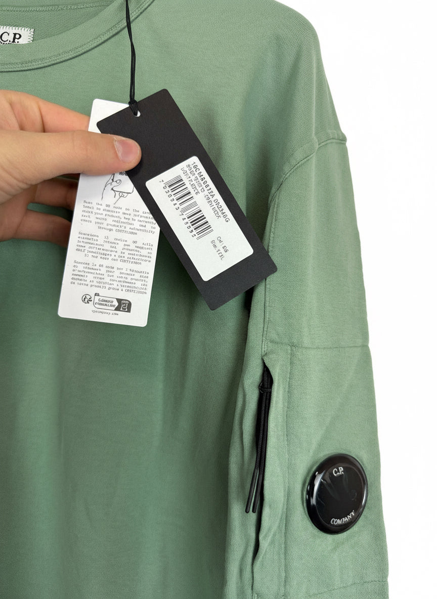 Felpa verde C.P. Company (nuova con cartellino) - Taglia 3XL