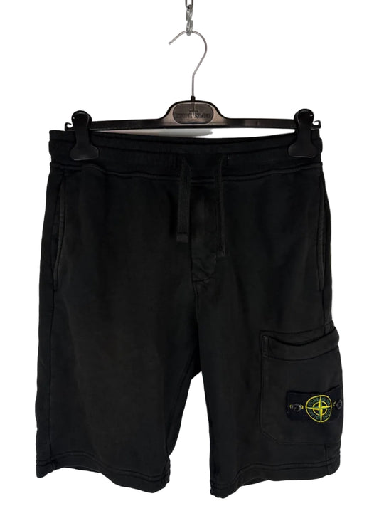 Pantaloncini di tuta neri Stone Island - Taglia S