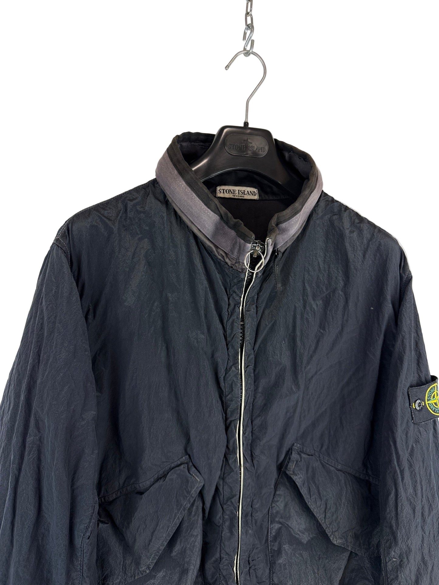 Giacca blu navy in Nylon Metal del 2010 Stone Island - Taglia XXL