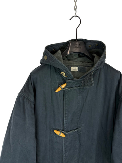 Giacca Montgomery con alamari vintage blu navy C.P. Company - Taglia L