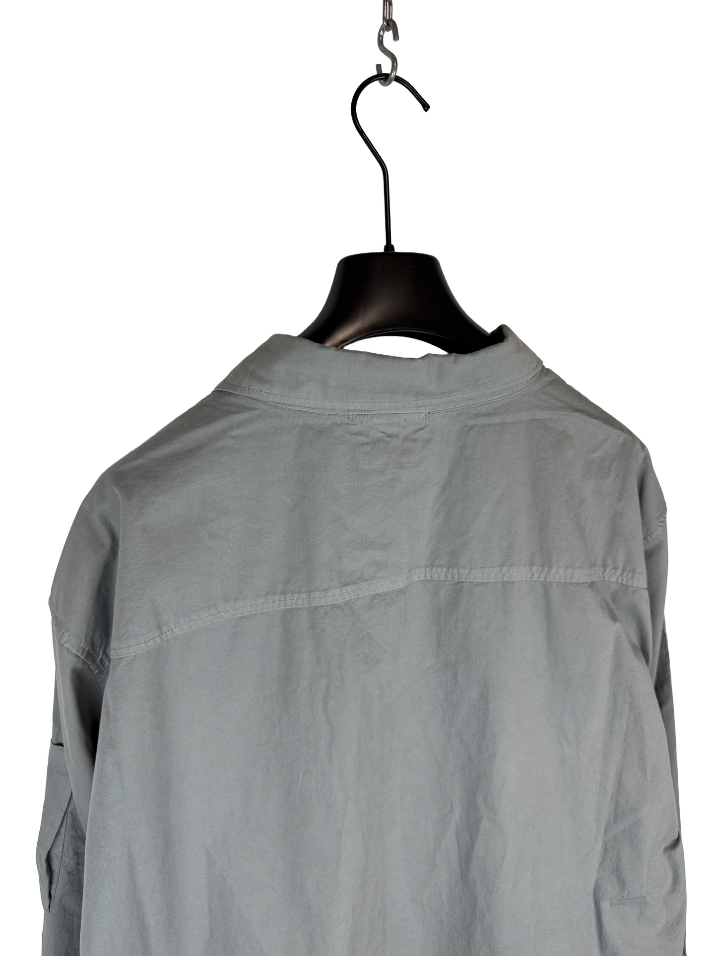 Overshirt grigia con chiusura a zip C.P. Company (nuova con cartellino) - Taglia 3XL