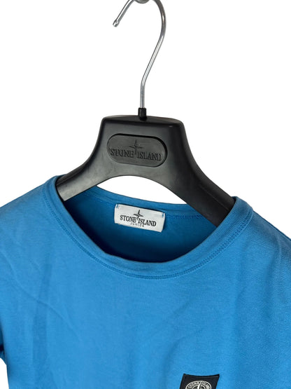 T-shirt blu Stone Island - Taglia Junior (12 anni, 156cm) - foto 4