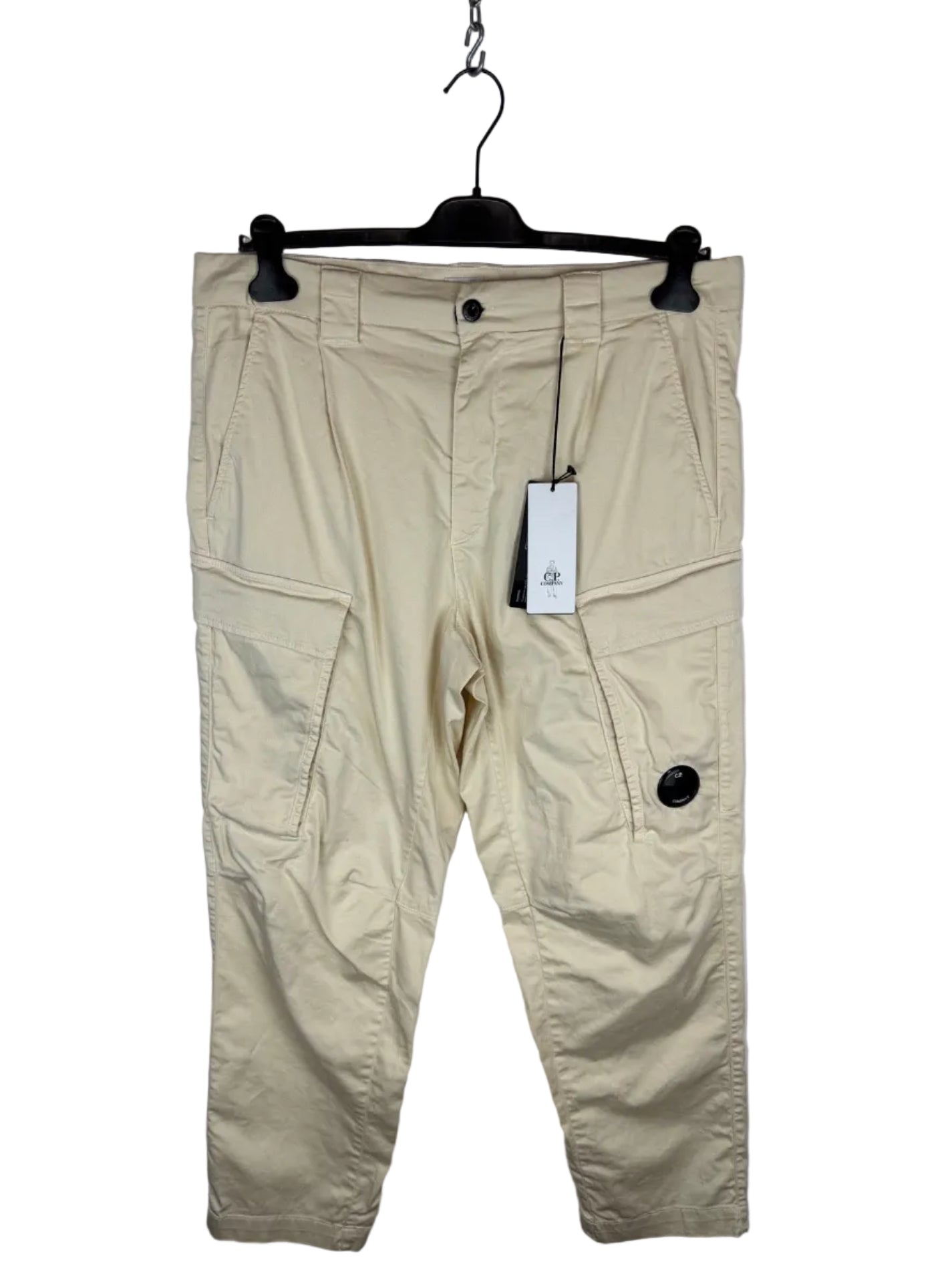 Pantaloni cargo bianco-panna C.P. Company (nuovi con cartellino) - Taglia W32