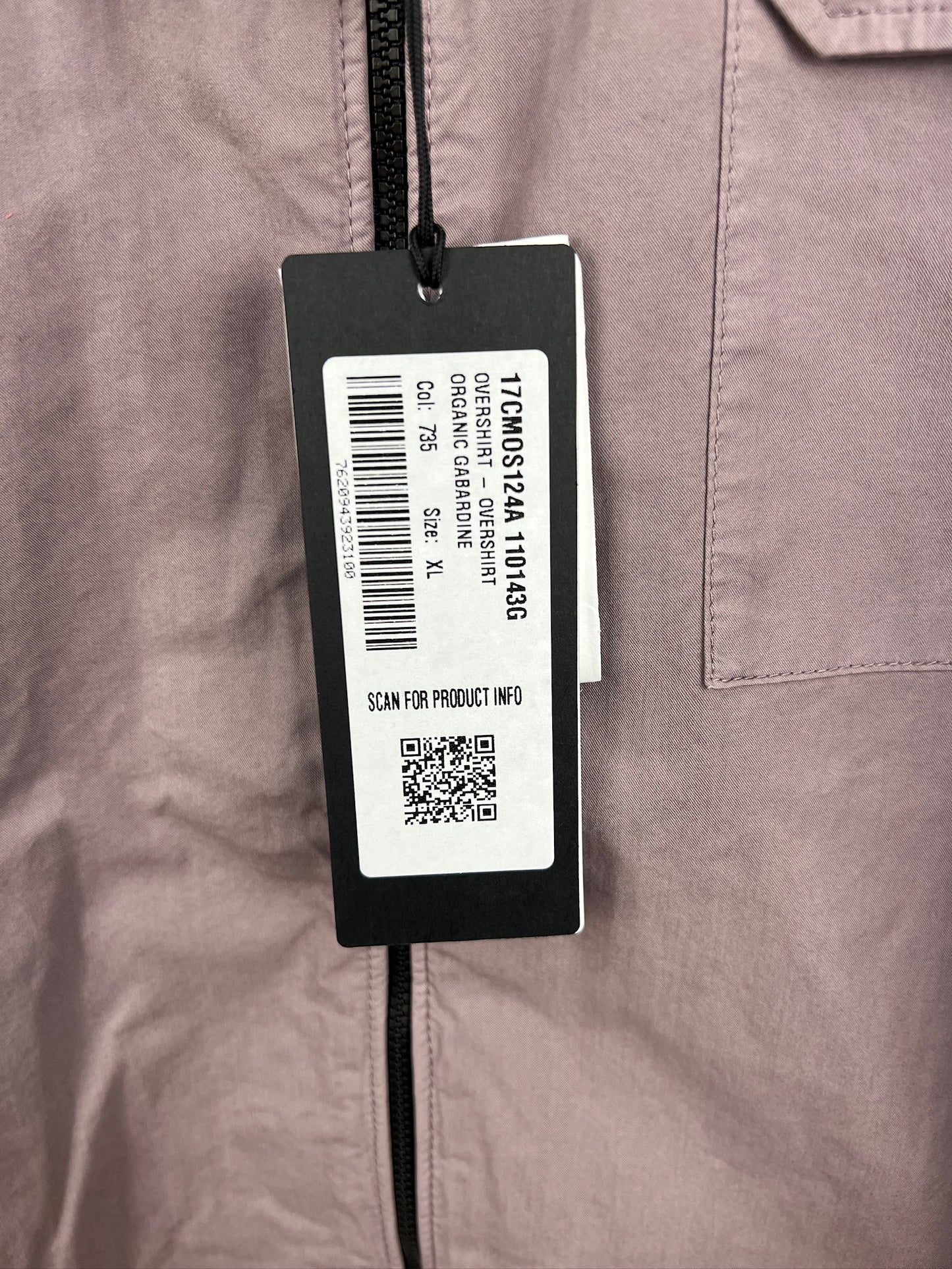 Overshirt viola C.P. Company (nuova con cartellino) - Taglia XL