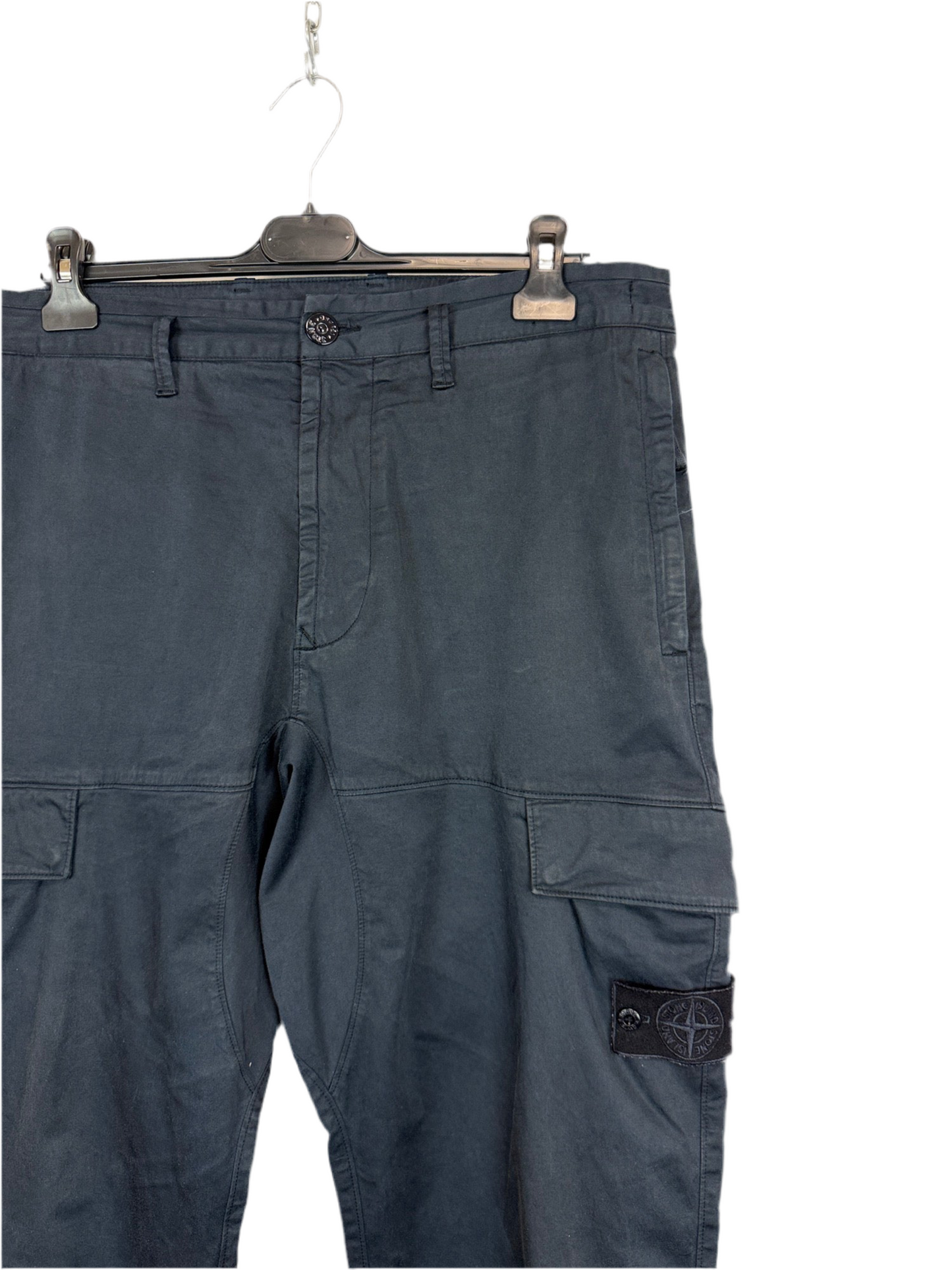 Pantaloni cargo ghost blu navy Stone Island - Taglia W33