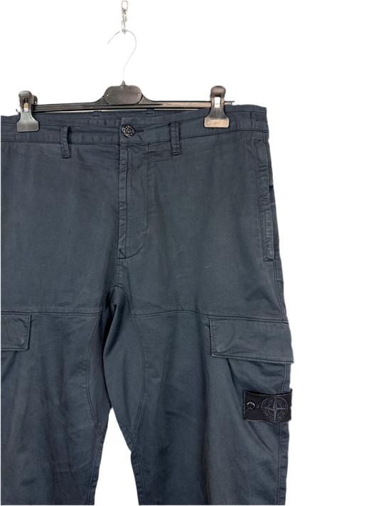 Pantaloni cargo ghost blu navy Stone Island - Taglia W33