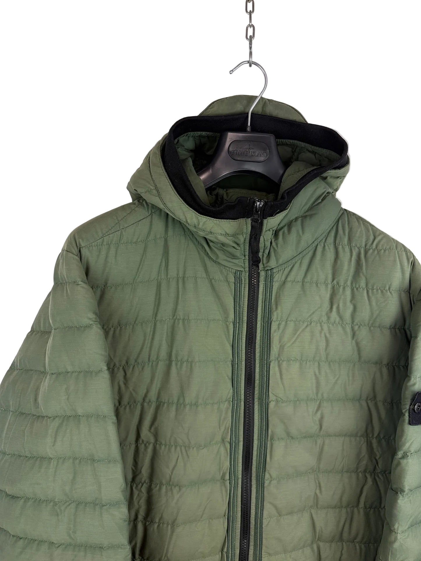 Giacca verde 0-Cotton / R-Nylon Tela Stone Island - Taglia 3XL