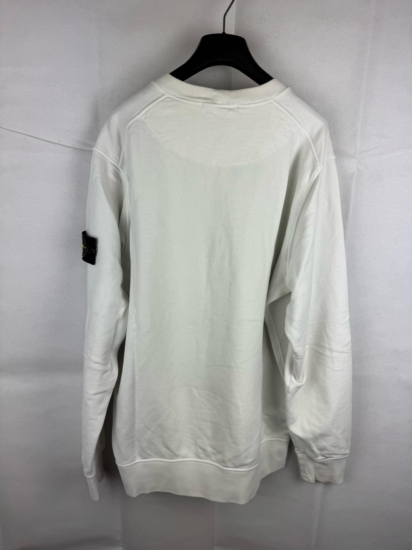 Felpa bianca Stone Island - Taglia XL