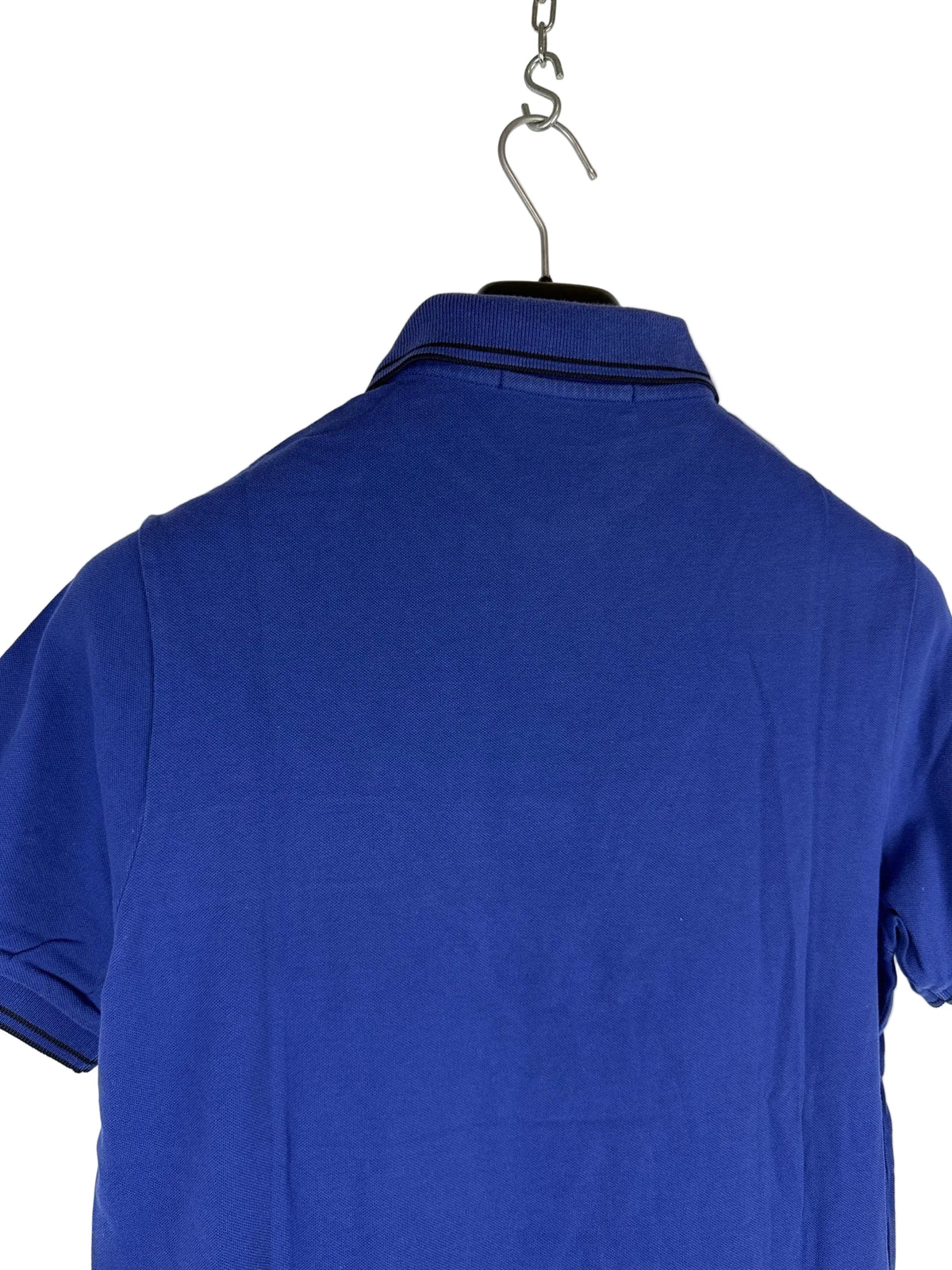 Stone Island Short-sleeve Blue Polo Shirt - Size S