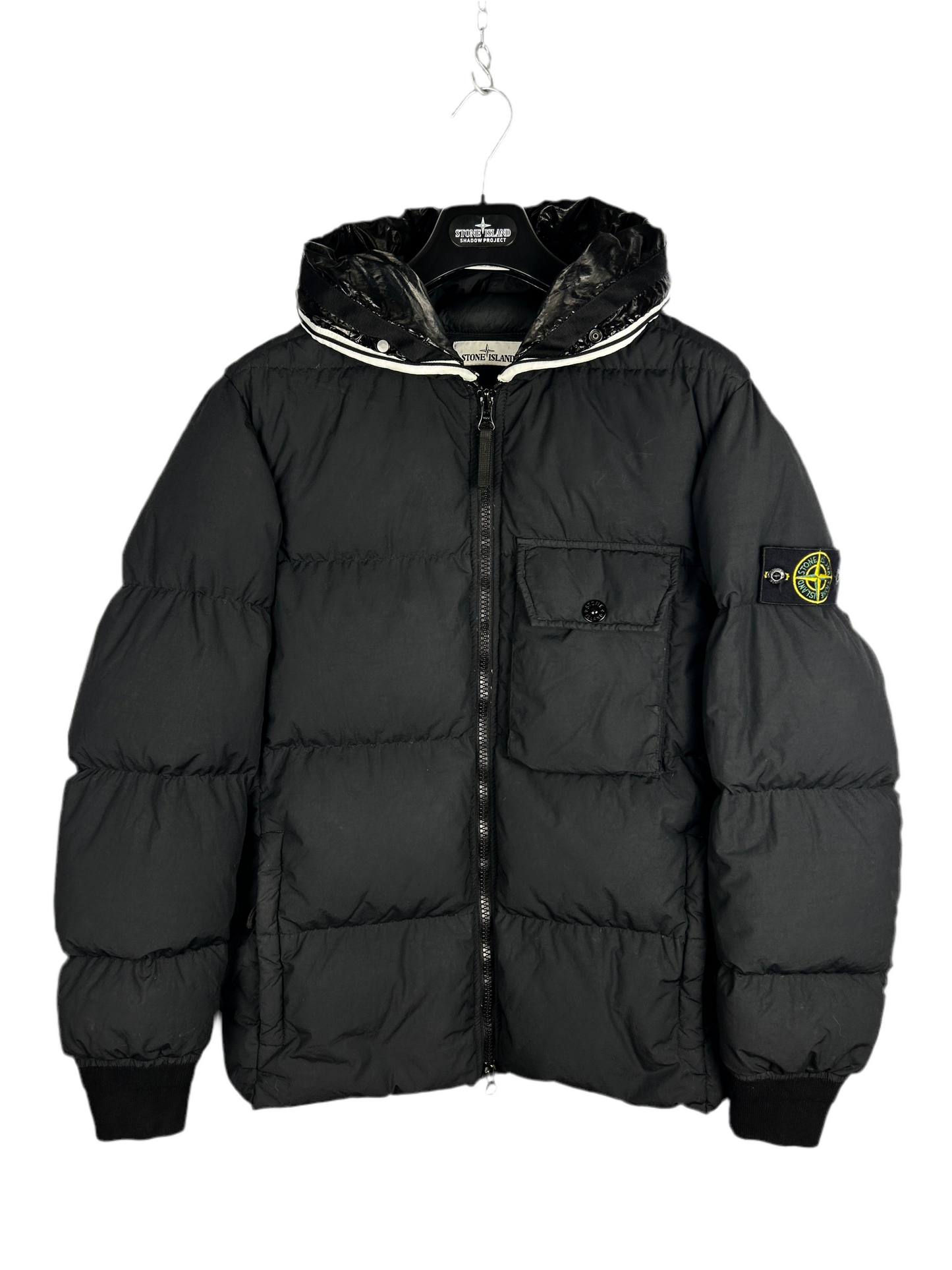 Piumino nero Naslan Light Watro Down-TC - Taglia S