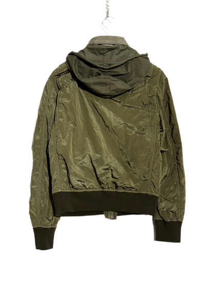 Giacca del 2008 in Nylon metal verde oliva Stone Island - Taglia M
