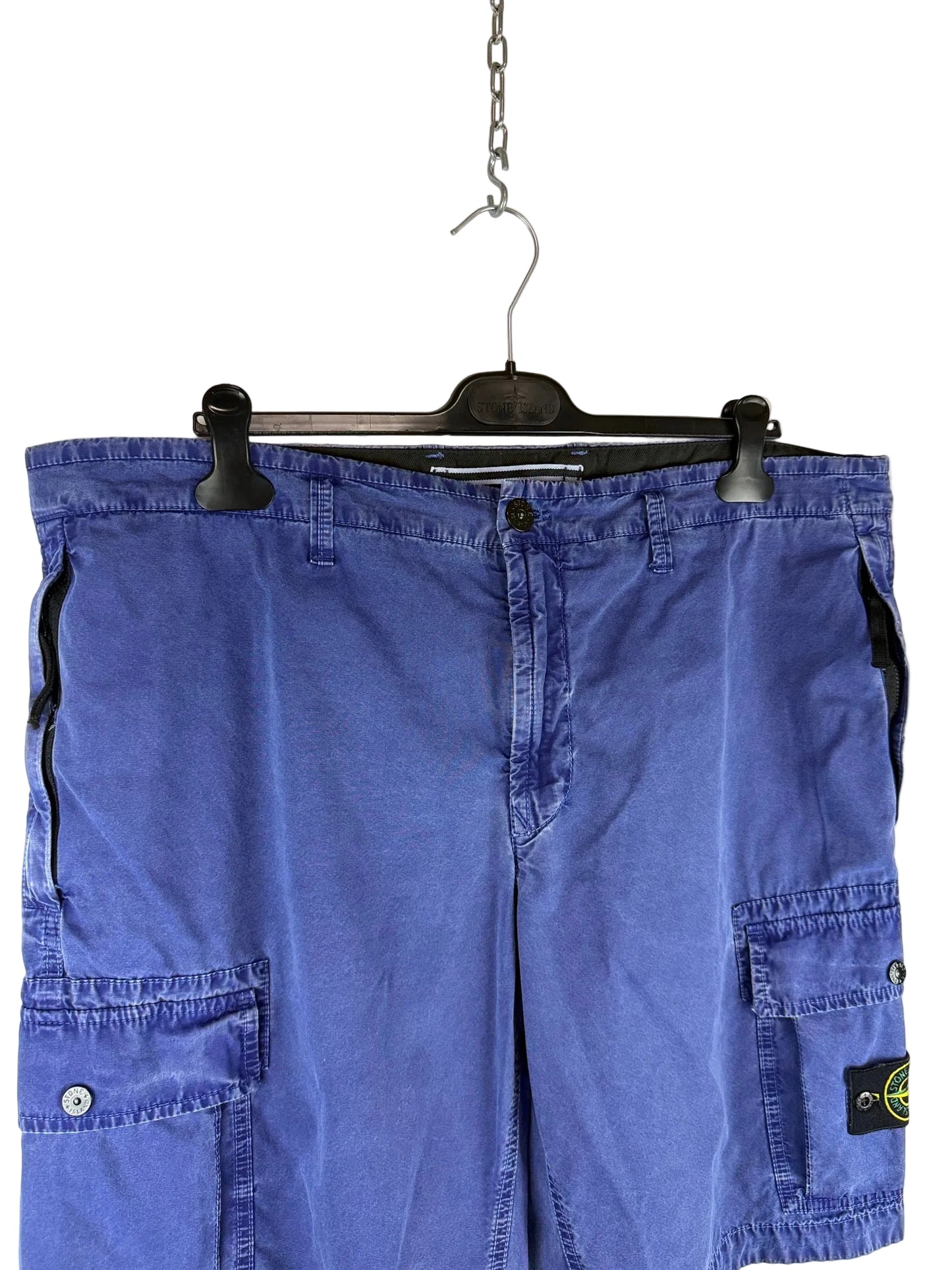 Pantaloncini cargo blu Stone Island - Taglia W40