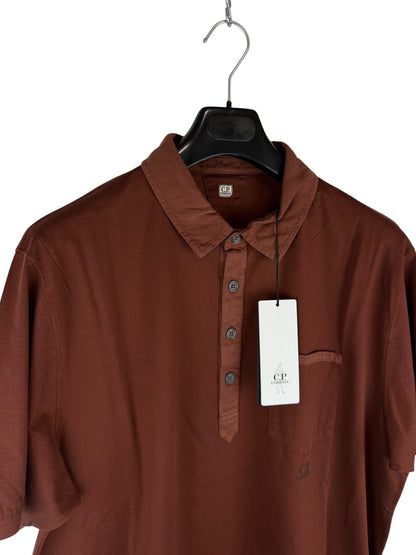 Polo marrone C.P. Company (nuova con cartellino) - Taglia XL