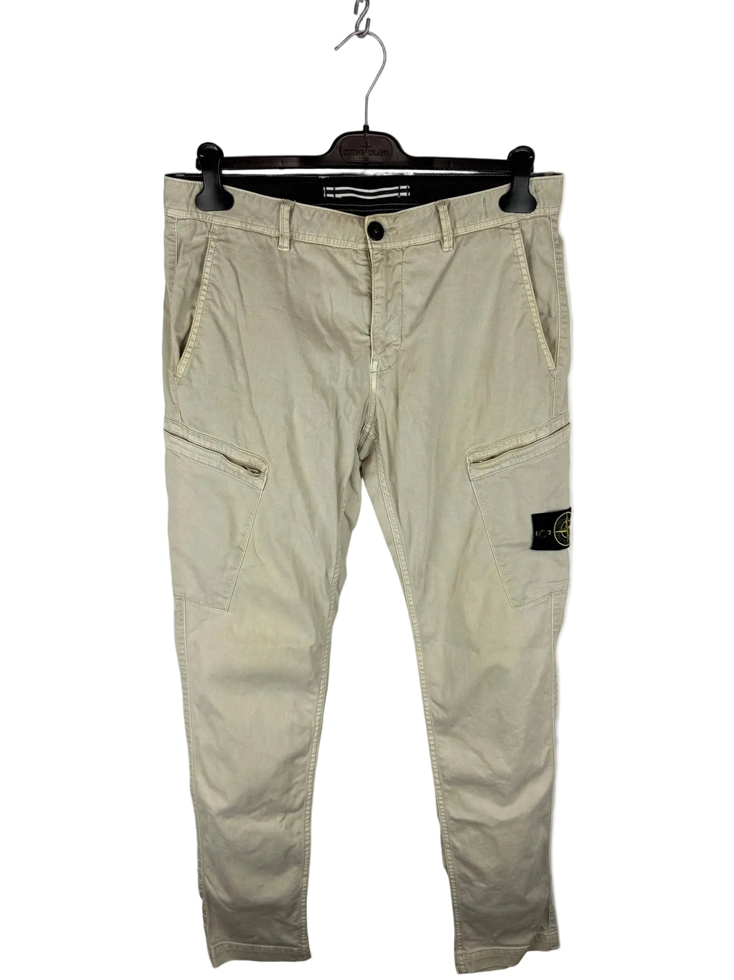 Pantaloni cargo beige Stone Island - Taglia W33
