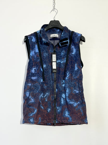 Giacca blu Stone Island Printed Heat Reactive Thermosensitive Fabric (nuova con cartellino) - Taglia L