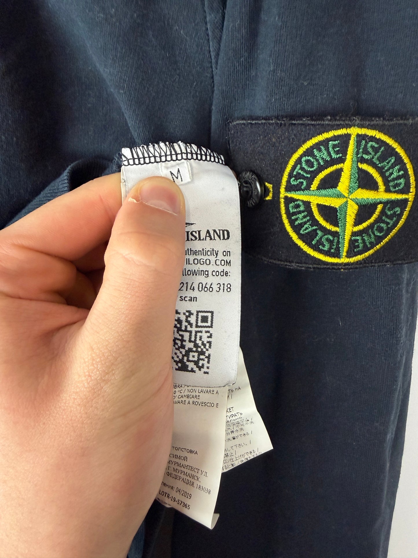 Felpa blu navy Stone Island - Taglia M