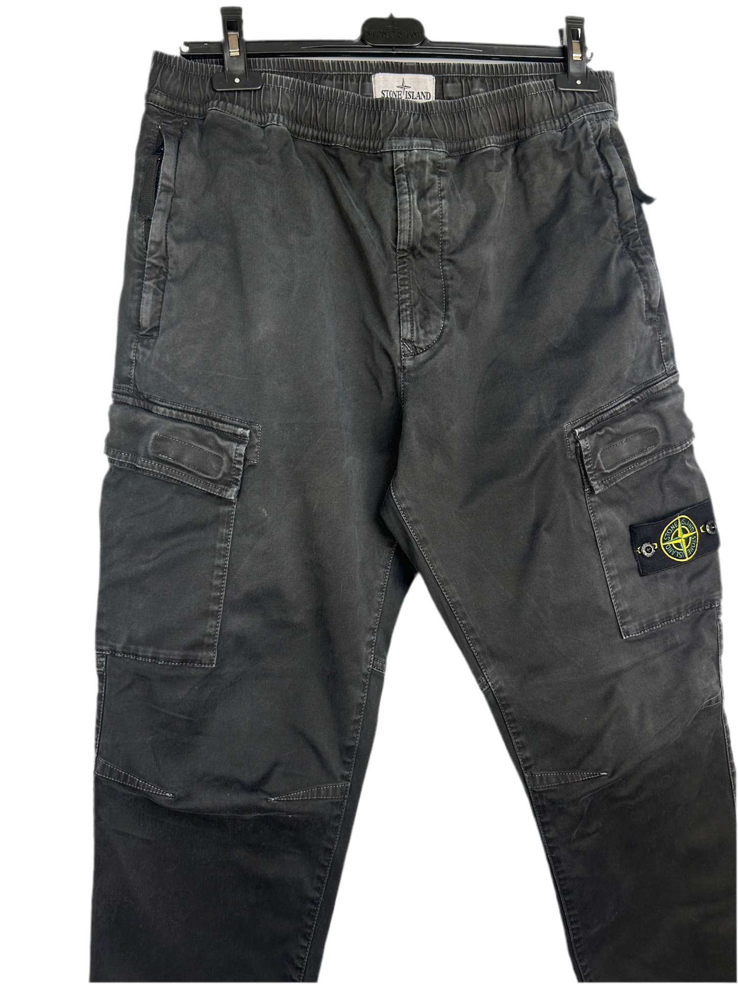 Pantaloni cargo neri Stone Island - Taglia W34