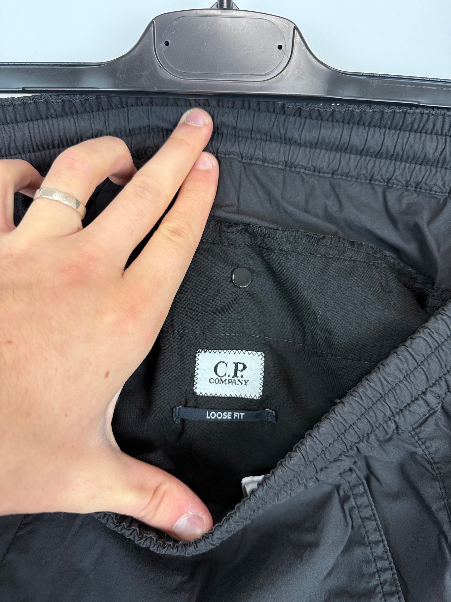 Pantaloni cargo neri C.P. Company (nuovi con cartellino) - Taglia 48