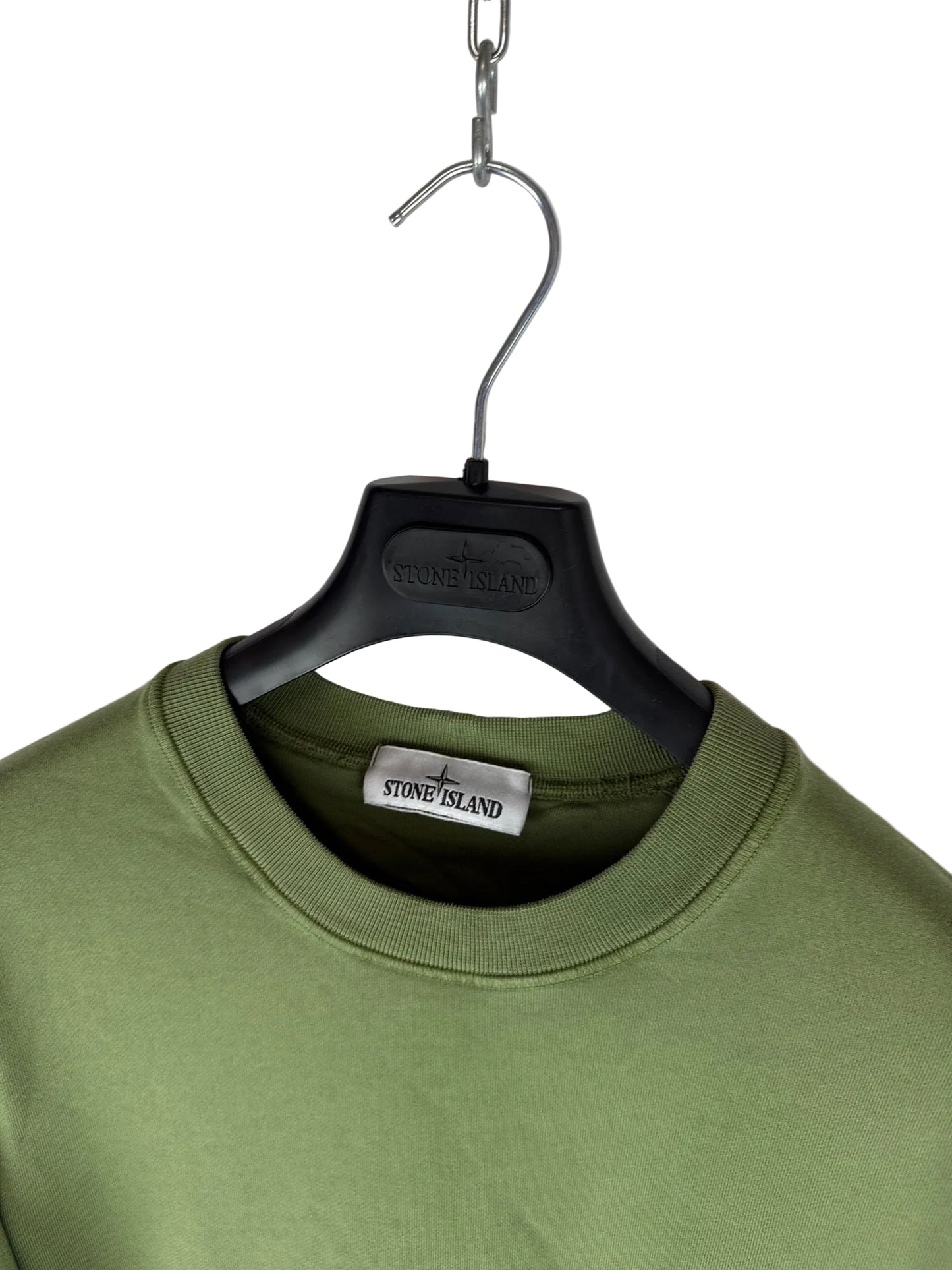 Felpa verde Stone Island - Taglia M