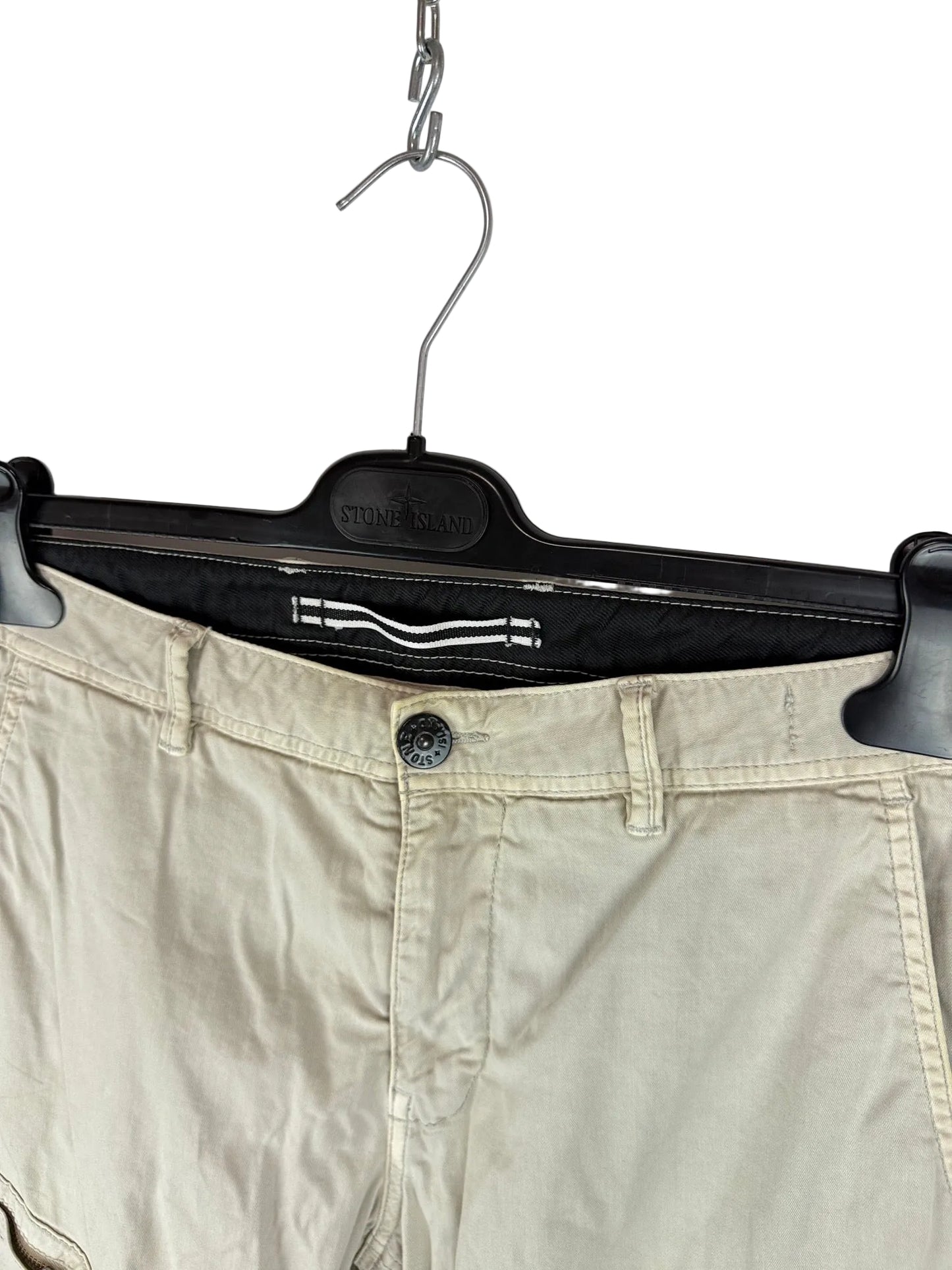 Pantaloni cargo beige Stone Island - Taglia W33