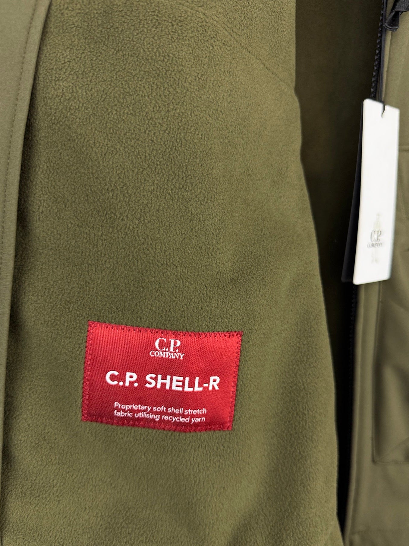 Giacca verde C.P. Shell-R C.P. Company (nuova con cartellino) - Taglia XXL