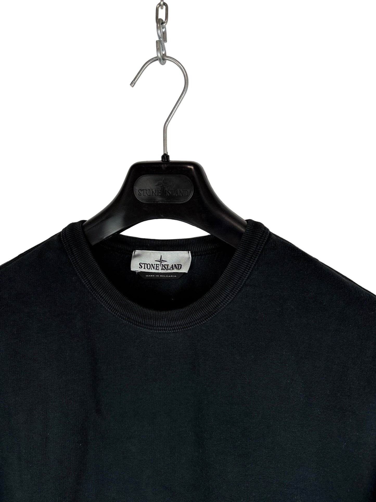 Felpa nera Stone Island - Taglia M